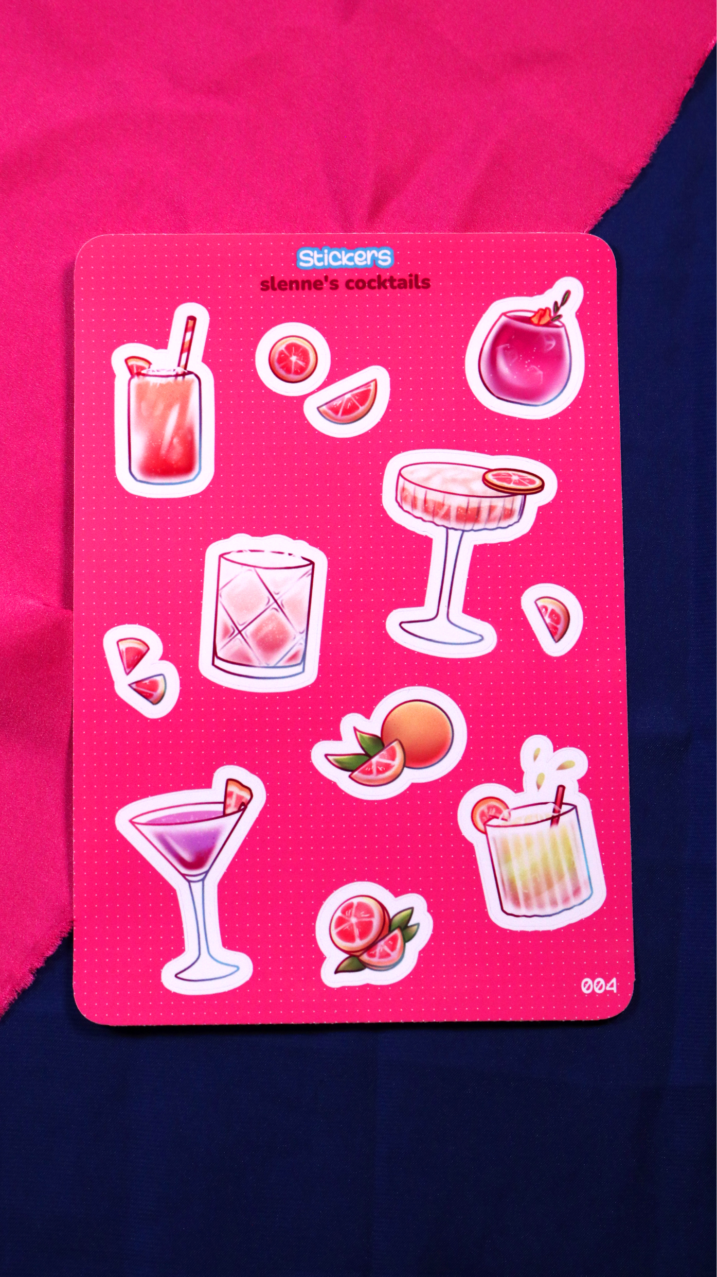 Planche de Stickers : Slenne's cocktails